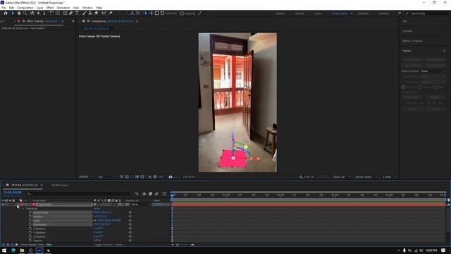 Export After Effects 3D Camera Tracker to blender | AE2blend | Tutorial смотреть онлайн