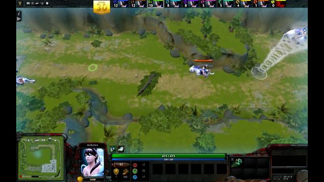 Dota 2 - Reborn : DOTA RUN | Гонки миран