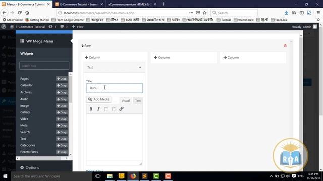 Woocommerce Theme Development Tutorial -part - 26 :How to create wordpress mega menu with plugins смотреть онлайн