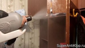 Обработка квартиры холодным туманом от клопов #1