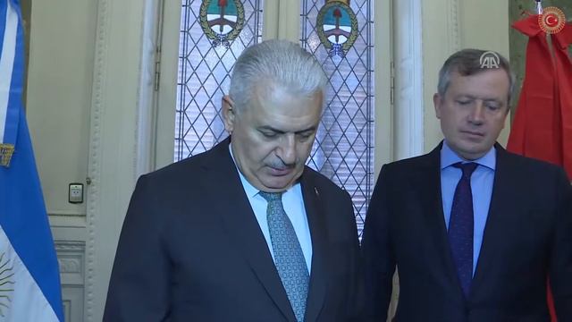 Meclis Başkanı Yıldırım, Arjantin Temsilciler Meclisi Başkanı Monzo ile bir araya geldi - 01.11.201 смотреть онлайн