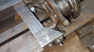 Балочный передний мост на минитрактор