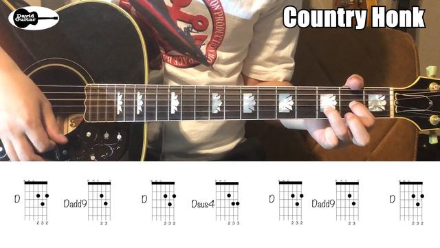 Country Honk The Rolling Stones Guitar Chords смотреть онлайн
