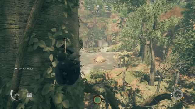 P1 Ancestors The Humankind Odyssey JOURNEY TO THE LAKE'S SPLIT WATERFALL Uncut Gameplay смотреть онлайн