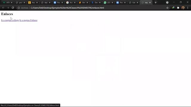 Enlazar paginas mediante código HTML. смотреть онлайн