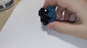 Как сплести красивый цветочек из бусин. Часть 2.Если будет 10👍🏼-будет тутор на вазу.