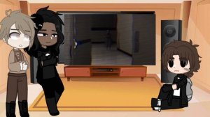 Реакция персонажей "Хожу по школе" Valera Ghosther //gacha nox//