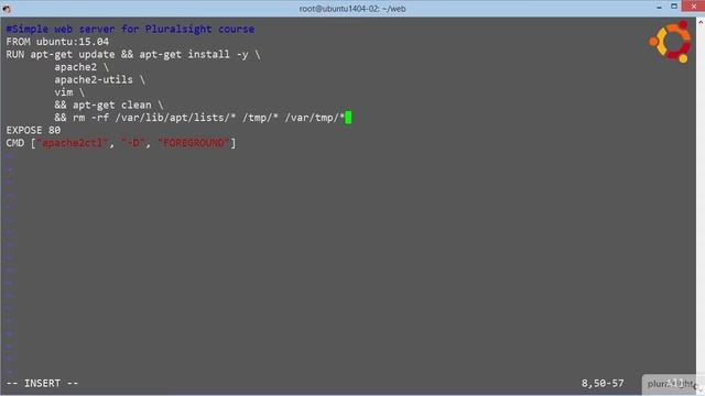 Diving Deeper with Dockerfile - Reducing the Number of Layers in an Image смотреть онлайн