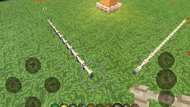 Строим маленький стадион для лошадей .майнкрафт. Выживание. Mainkraft. смотреть онлайн