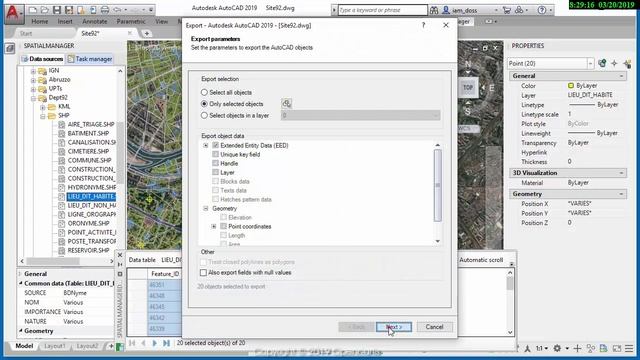 Replaying an erroneus export process (AutoCAD) - Spatial Manager Blog смотреть онлайн