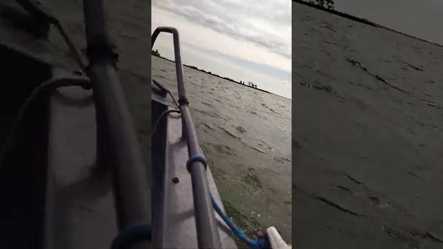 Прогулка на катере по акватории Балтийска - Пиллау смотреть онлайн