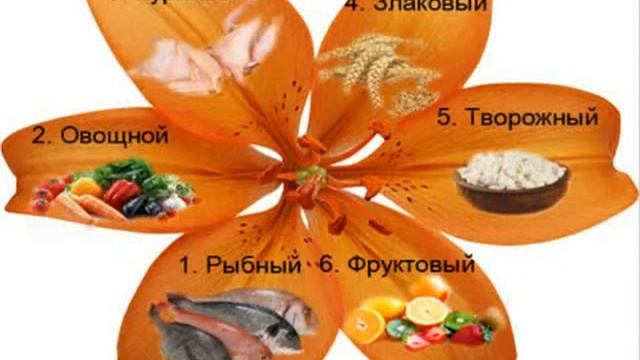 Диета неделя 10 кг - диета 6 лепестков