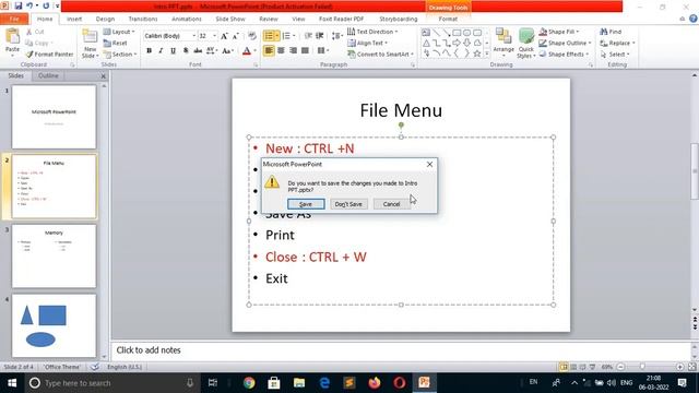 PowerPoint Presentation Introduction | Explain File Menu Options | MS PowerPoint - Basic Informatio смотреть онлайн