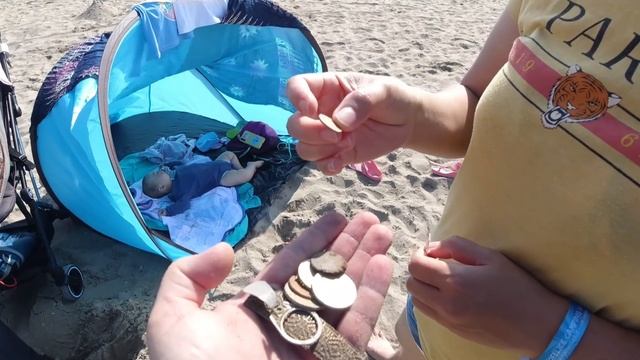 Metal detecting in Italy. Ring found on the beach? Quest Q60 + Blade X dd смотреть онлайн