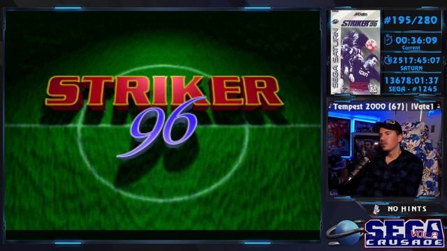 SEGA Crusade Vol 2 - #195 - Striker '96 - Saturn смотреть онлайн