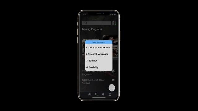 UI and UX Design of a mobile gym application using Figma. смотреть онлайн