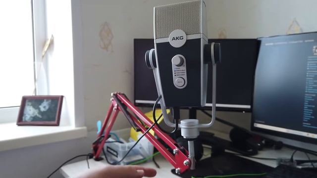 Микрофон AKG C-44-USB Lyra для стримеров и подкастеров смотреть онлайн