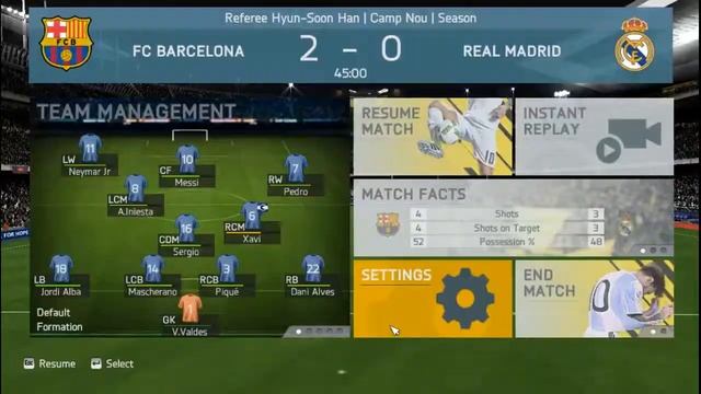 fifa 14 in intel g41 express chipset and pentium dual cre 3.5ghz 3-2 fc barcelona vs fc real madrid смотреть онлайн
