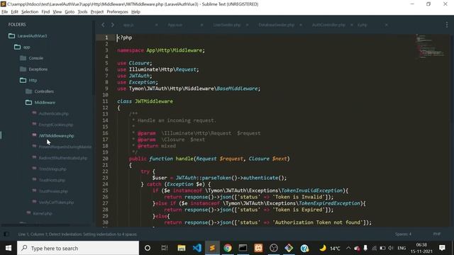 Laravel 8 And Vue 3 Authentication | Vue 3 JWT Token Based Auth System | Vue 3 Auth [HINDI] смотреть онлайн