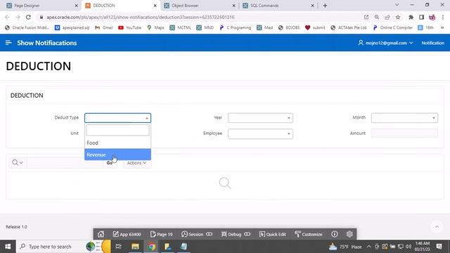 Ajax callback process in Oracle APEX смотреть онлайн