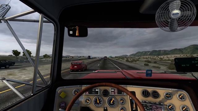 American Truck Simulator - Ford LTL 9000 taking limestone to Salt Lake City (UT) смотреть онлайн