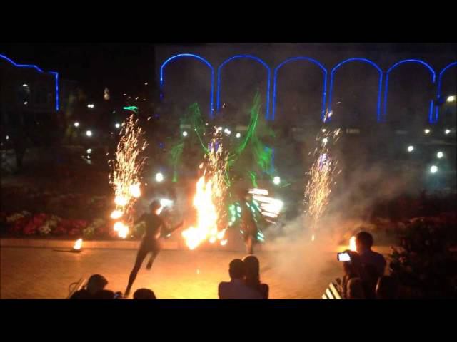 Огненное шоу «Super mix» в Барской усадьбе смотреть онлайн