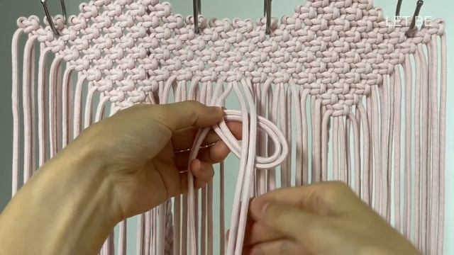 DIY | macrame cross bag | 마크라메 크로스 백 가방 смотреть онлайн