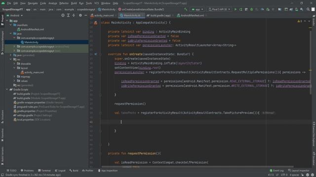 How to Save Image to External Storage API 30+ || Scoped Storage Android Q R || Android Studio смотреть онлайн