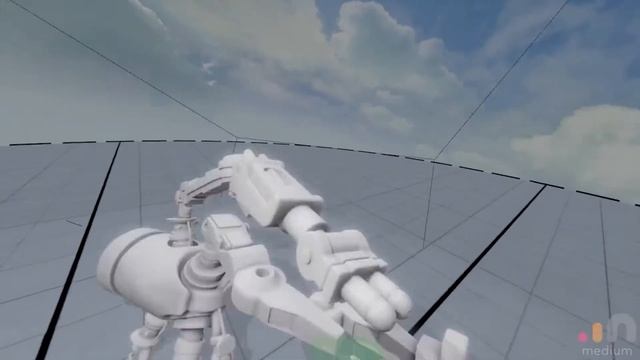 VR Sculpting Heavy Robot using Adobe Medium смотреть онлайн