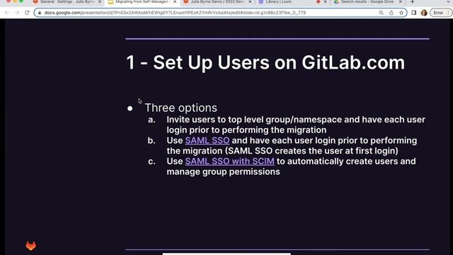 Migrating from Self Managed to SaaS смотреть онлайн