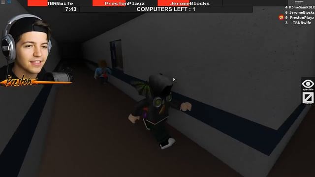 ROBLOX RUN FROM MY WIFE THE BEAST! (Flee the Facility) gameplay смотреть онлайн