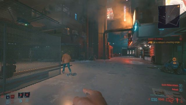 Cyberpunk 2077 Suppressed Finger Gun смотреть онлайн