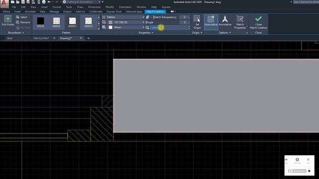 របៀបចាក់ Hatch ក្នុងកម្មវិធី AutoCAD | how to use Hatch command in AutoCAD смотреть онлайн