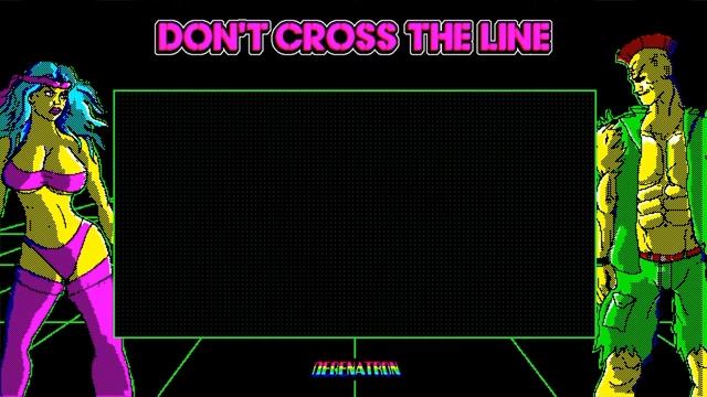 THE BEST GAME EVER!!! (Dont Cross The Line) смотреть онлайн
