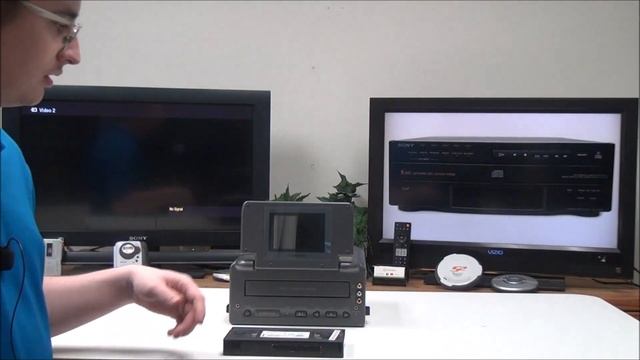AUDIOVOX PORTABLE TV AND VHS PLAYER SYSTEM PRODUCT DEMONSTRATION смотреть онлайн