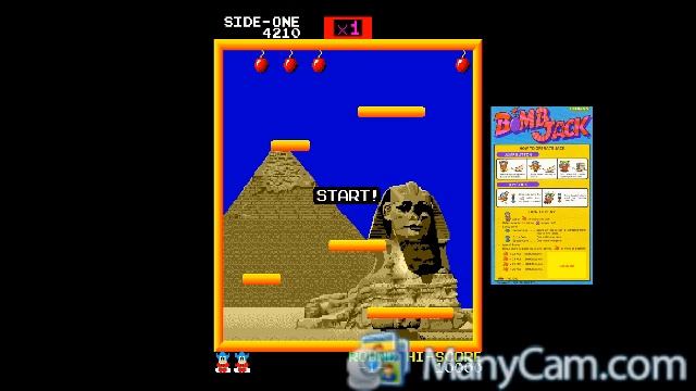 classic arcade games game no 81 bomb jack смотреть онлайн