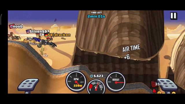 INSANE and SATISFYING records in downhill public event - Hill Climb Racing 2 смотреть онлайн