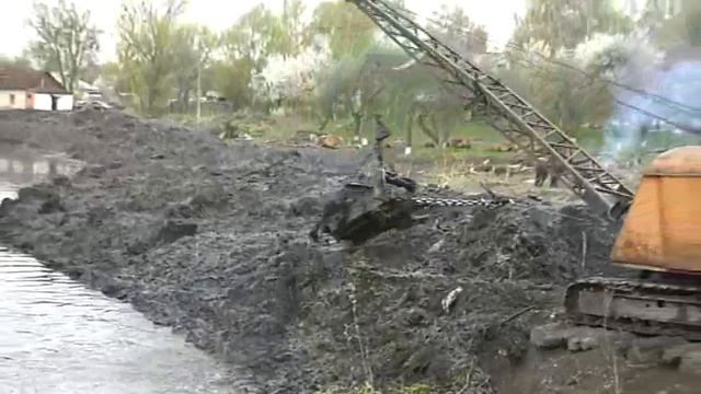Лебедин. Очистка речки Ольшанка смотреть онлайн