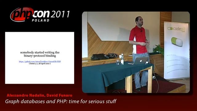 Alessandro Nadalin, David Funaro: Graph databases and PHP: time for serious stuff смотреть онлайн