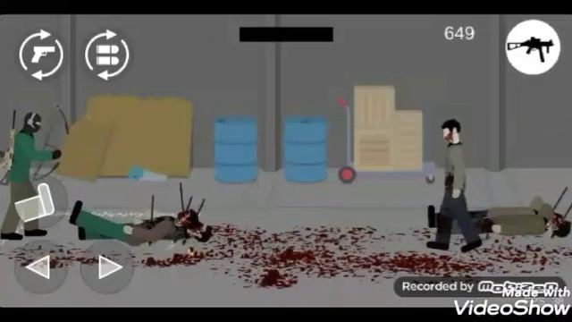 Знакомство с игрой Flat Zomdies: Cleanup & Defense смотреть онлайн