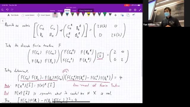 MAT1841 - Lec 21 - Wavelet systems (part 2) смотреть онлайн