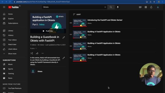 Building A FastAPI Application in Okteto смотреть онлайн