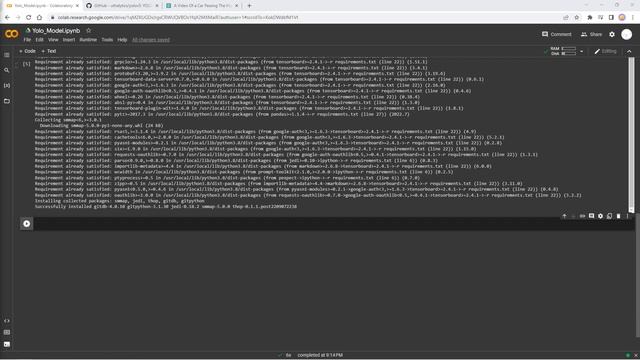 Computer Vision - YOLOV5 Model Object Detection Basic Tutorial on Google Colab - Vehicles and Peopl смотреть онлайн