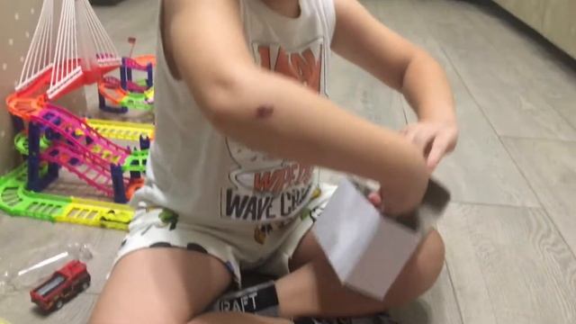 Игровой набор Matchbox - Пожарный участок / Распаковка