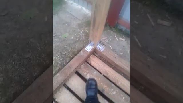 Сарай,хоз. блок своими руками.6 смотреть онлайн