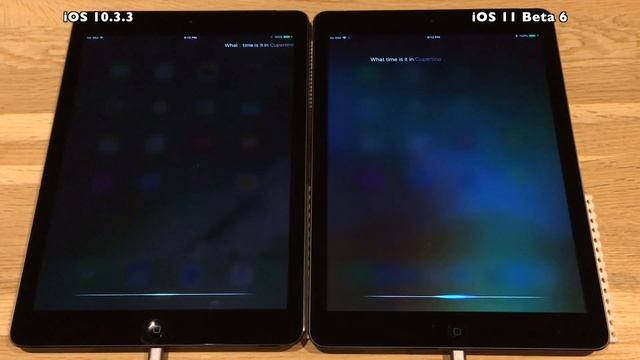 iPad Air Speed Test iOS 10.3.3 vs iOS 11 Beta 6 / Public Beta 5 Build 15A5354b смотреть онлайн