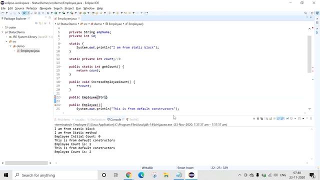 Static Block, Static Variable , Static Methods, Constructors In Java for Dev/Testers Session 10 смотреть онлайн