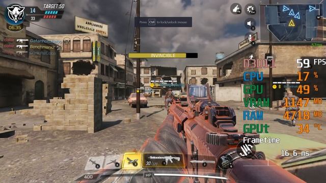 Call of Duty Mobile on PC -- GeForce GTX 750 ti -- AMD Ryzen 5 3600 FPS Test смотреть онлайн