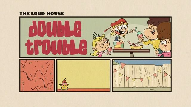 The Loud House: Don't Escar-go/Double Trouble Title Card смотреть онлайн