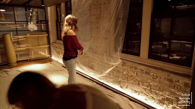 Macrame Rope Art Installation by Artist Melissa Carey / Sydney Australia смотреть онлайн